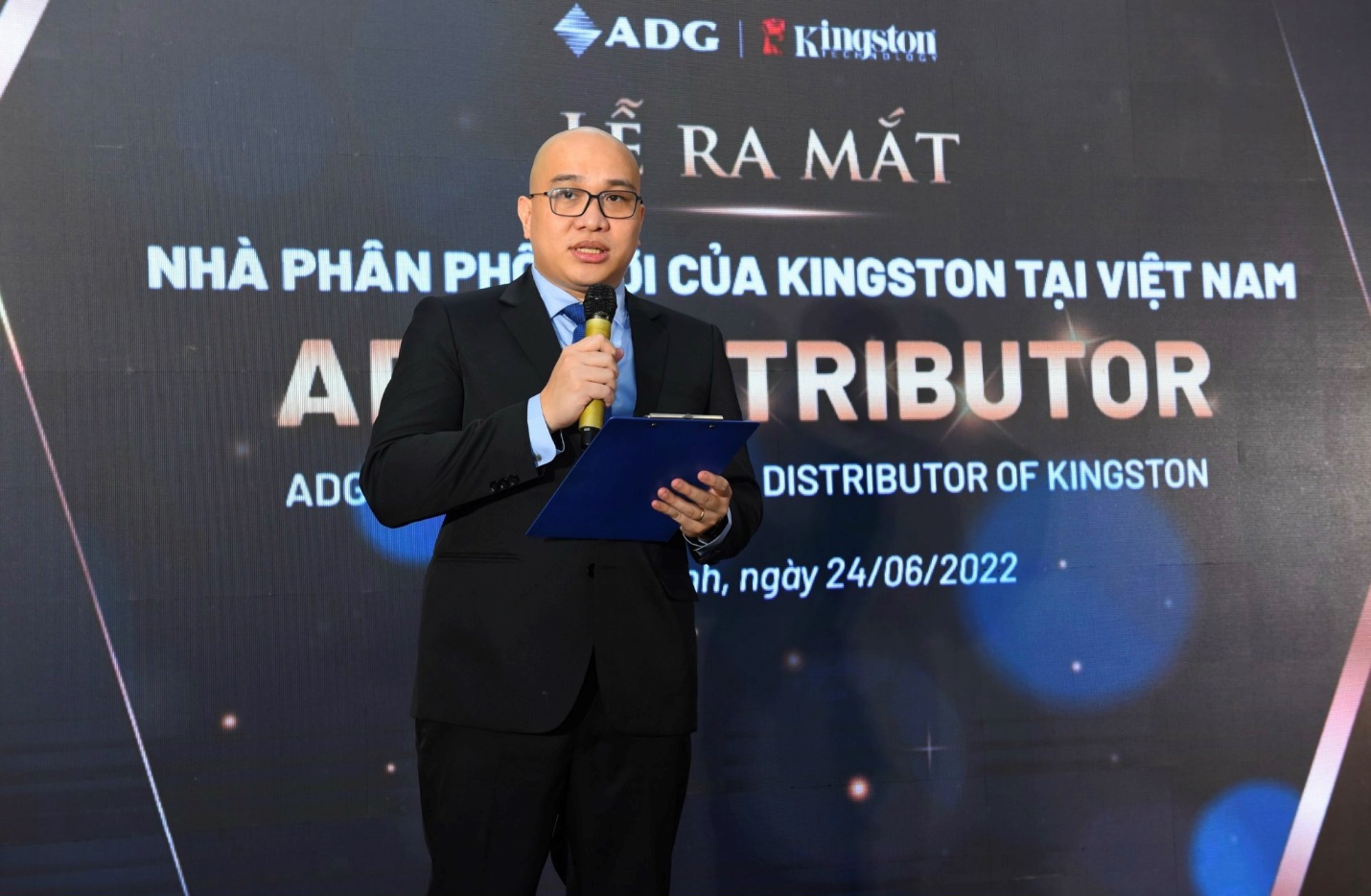 &Ocirc;ng Peter Villarosa - Gi&aacute;m đốc PG88 Uy Tín Số 1 Việt Nam Kingston khu vực Đ&ocirc;ng Nam &Aacute; ph&aacute;t biểu tại sự kiện.