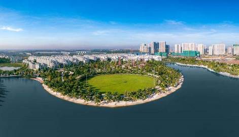 Lumière Boulevard nằm tại trái tim Đại đô thị Vinhomes Grand Park.