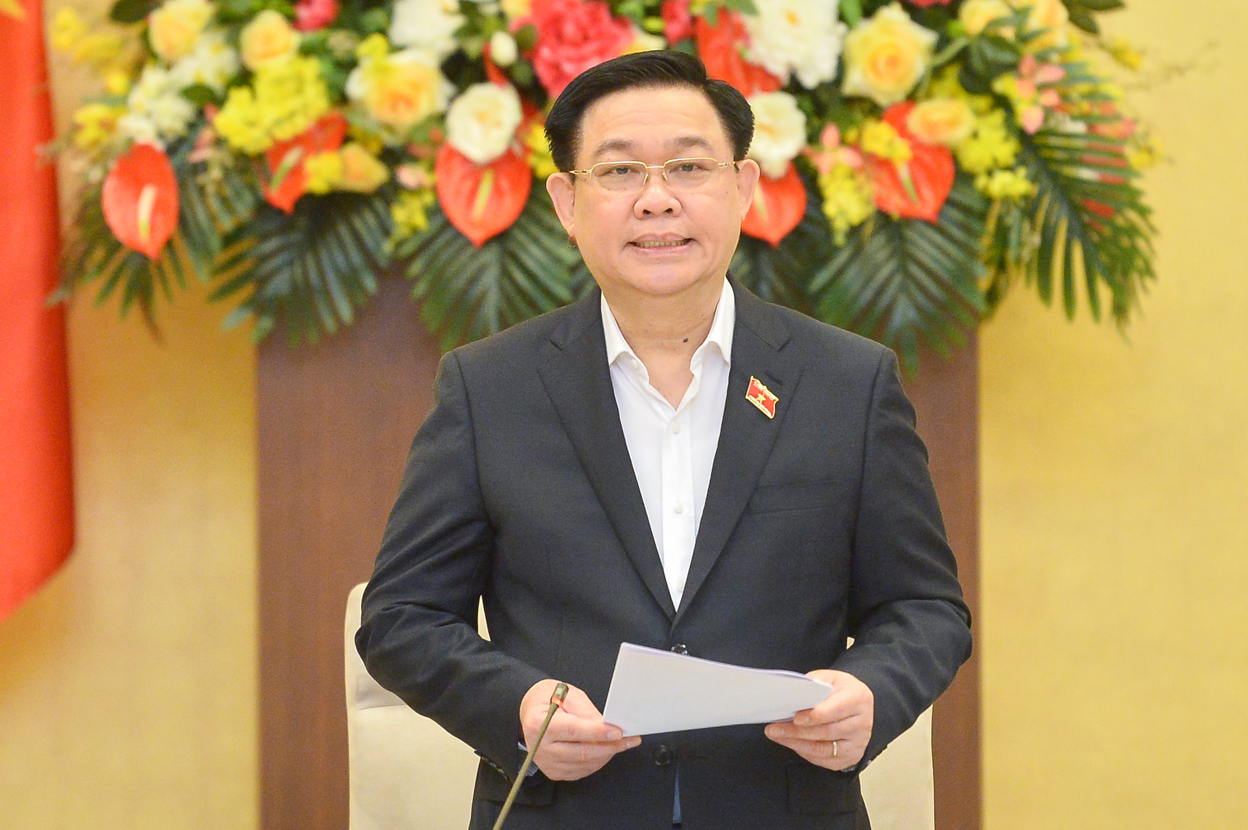 Ủy vi&ecirc;n Bộ Ch&iacute;nh trị, Chủ tịch Link Trang Chủ PG88.Com Mới #2026 Vương Đ&igrave;nh Huệ&nbsp;- Ảnh: Quochoi.vn