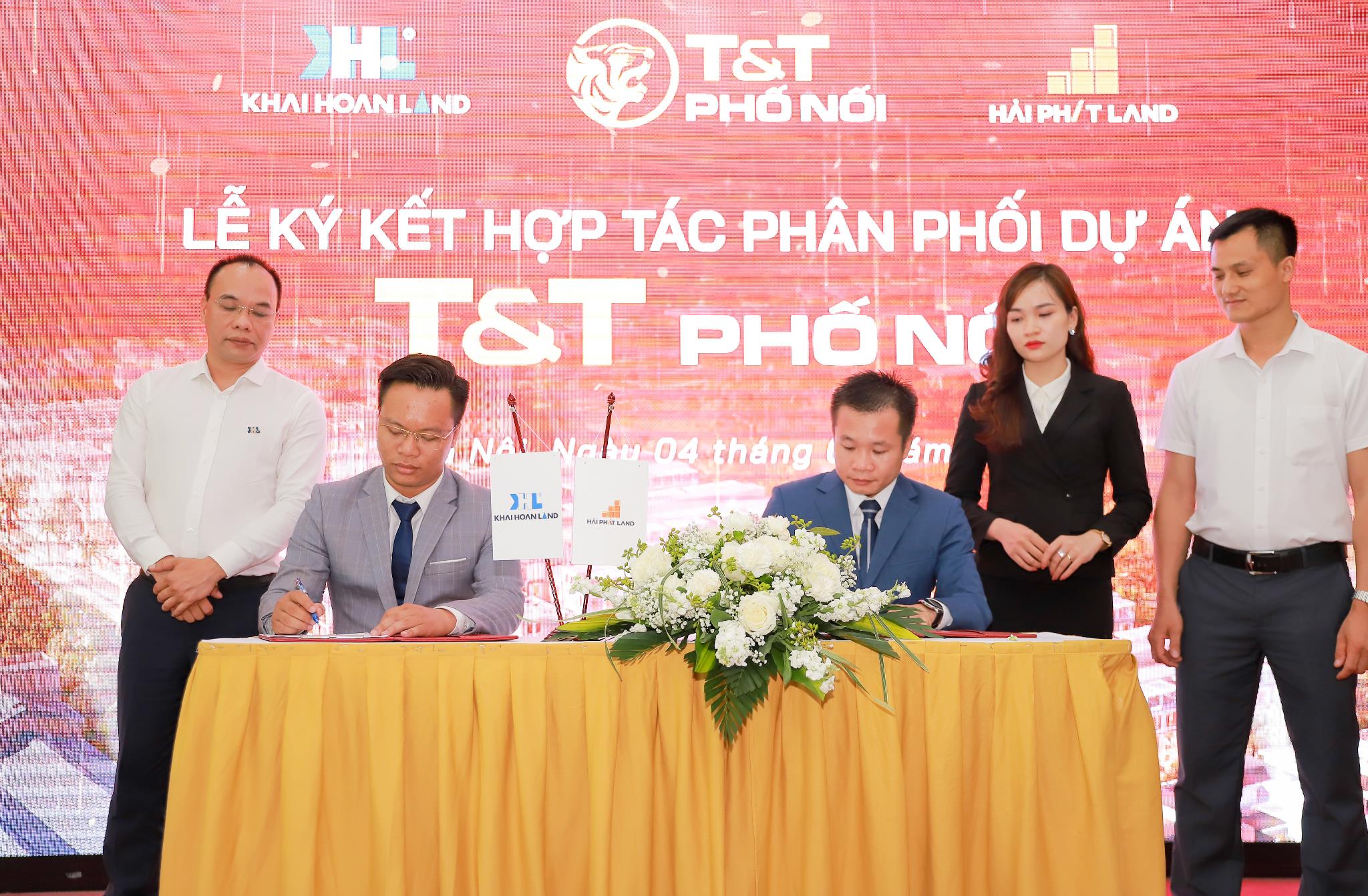 Tập đoàn Khải Hoàn Land và Hải Phát Land ký kết hợp tác phân phối Link Trang Chủ PG88.Com Mới #2026 T&T Phố Nối.