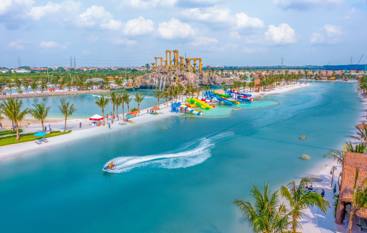 C&aacute;c kỳ quan đ&ocirc; thị mới của Vinhomes Ocean Park - The Empire cũng l&agrave; một mảnh gh&eacute;p tạo n&ecirc;n chất sống thượng lưu đẳng cấp tại ph&acirc;n khu Đảo Dừa.