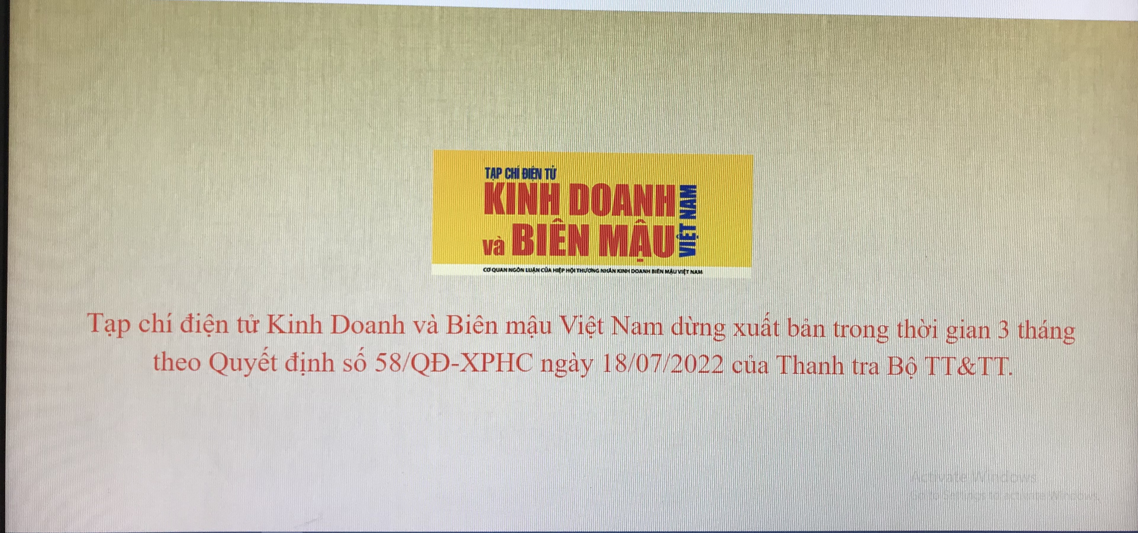 Đình bản và xử phạt Tạp chí PG88 Uy Tín Số 1 Việt Nam và Biên mậu Việt Nam