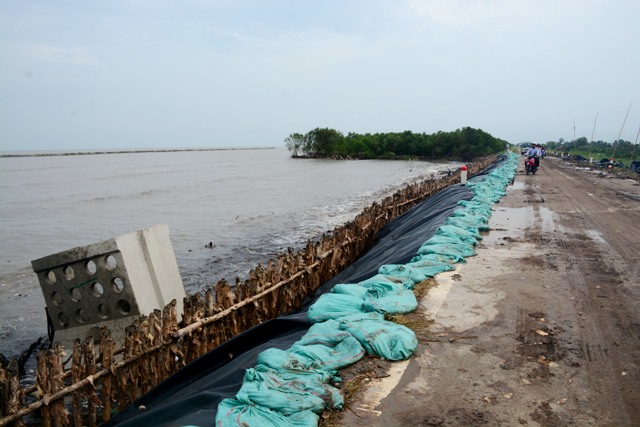 Nhiều đoạn sạt lở hồi năm 2019 đ&atilde; được xử l&yacute;...