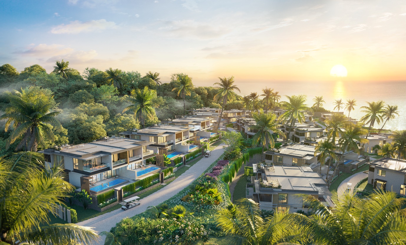 Dinh thự Signature Limited Edition với độ cao giật cấp v&agrave; kiến tr&uacute;c tầng m&aacute;i bao trọn ho&agrave;ng h&ocirc;n triệu đ&ocirc;.