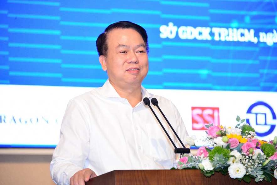 Thứ trưởng Bộ Pg88ok giải trí thể thao, casino, bắn cá và slot Nguyễn Đức Chi phát biểu tại buổi gặp mặt