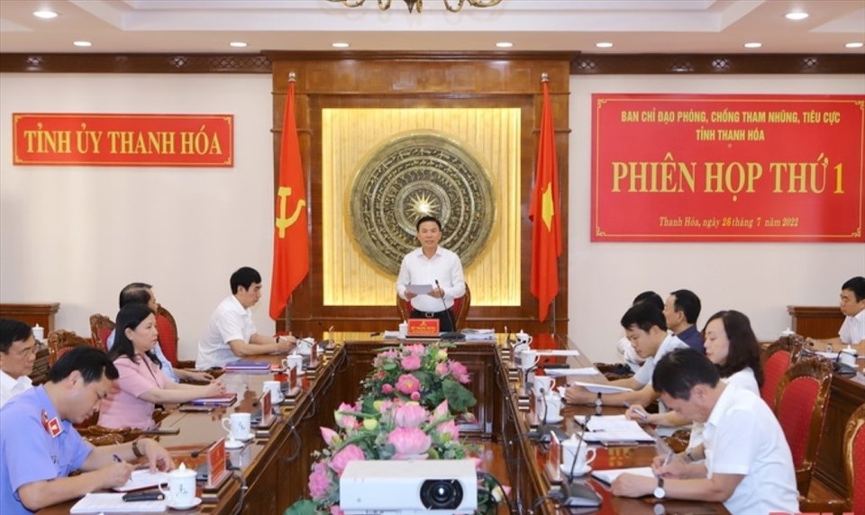 Bí thư Tỉnh ủy Thanh Hóa nêu 9 nhiệm vụ trọng tâm để đấu tranh, chống tham nhũng 