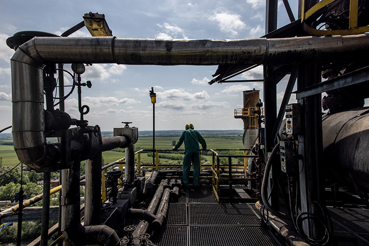 Một nhà máy lọc dầu ở Hungary - Ảnh: Getty/Bloomberg.