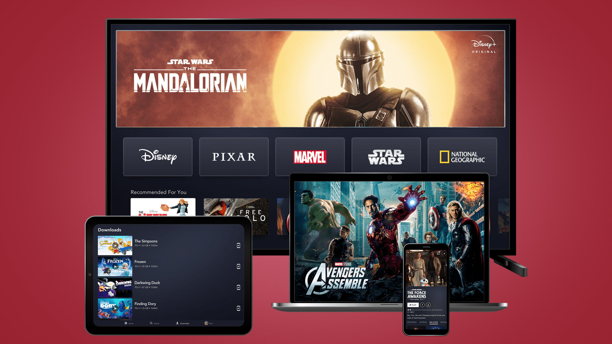Rất nhiều series nổi tiếng hiện đang được ph&aacute;t triển nền tảng Disney .