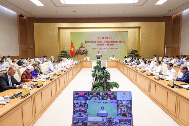 To&agrave;n cảnh hội nghị. Ảnh - VGP.&nbsp;