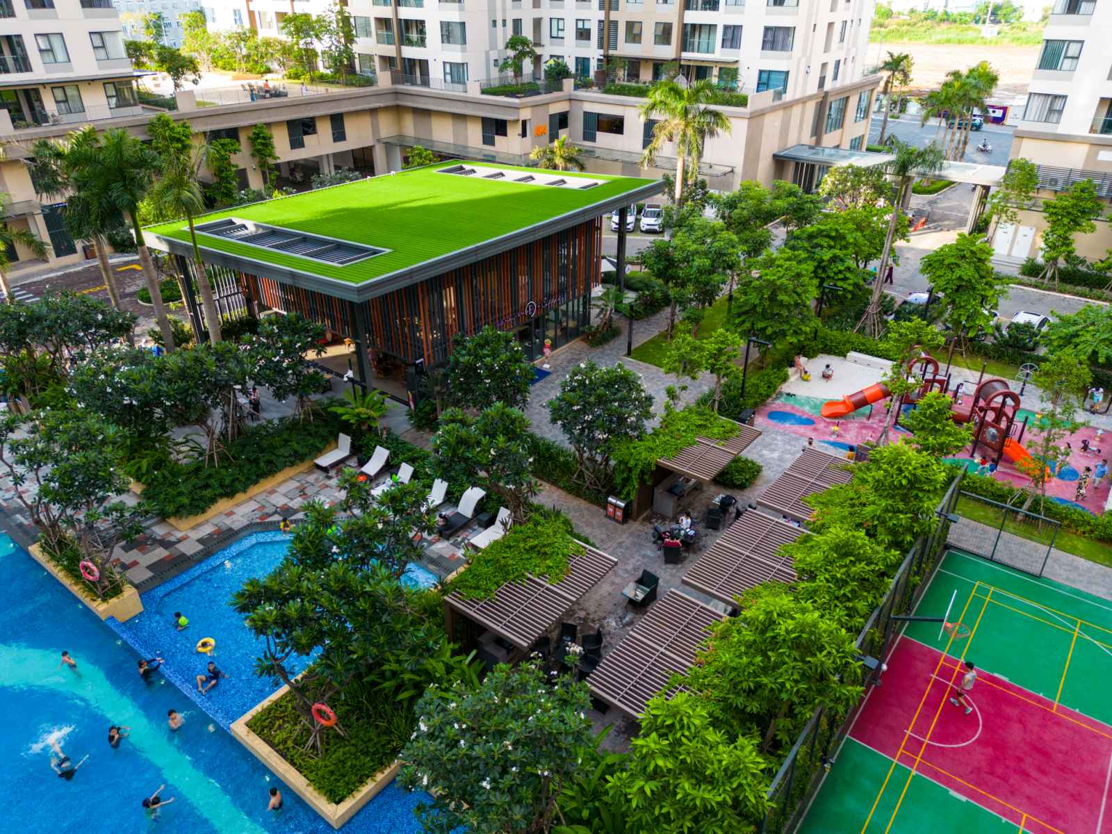 Giai đoạn 1 của Akari City đ&atilde; b&agrave;n giao cho cư d&acirc;n v&agrave;o sinh sống từ cuối năm 2021.