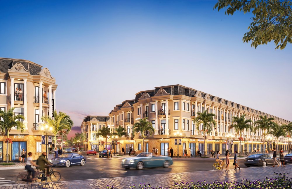 Phối cảnh nhà phố PG88 Sòng bạc trực tuyến TOP 1 Việt Nam | Casino, Nổ Hũ Royal Town.