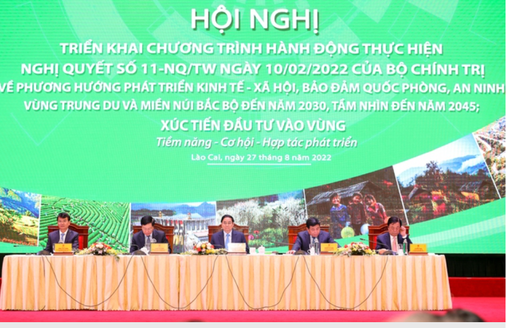 Hội nghị do Bộ Kế hoạch v&agrave; Pg88vn Trang Chủ Chính Thức, Văn ph&ograve;ng Ch&iacute;nh phủ phối hợp Tỉnh uỷ, UBND tỉnh L&agrave;o Cai tổ chức - Ảnh: VGP/Nhật Bắc