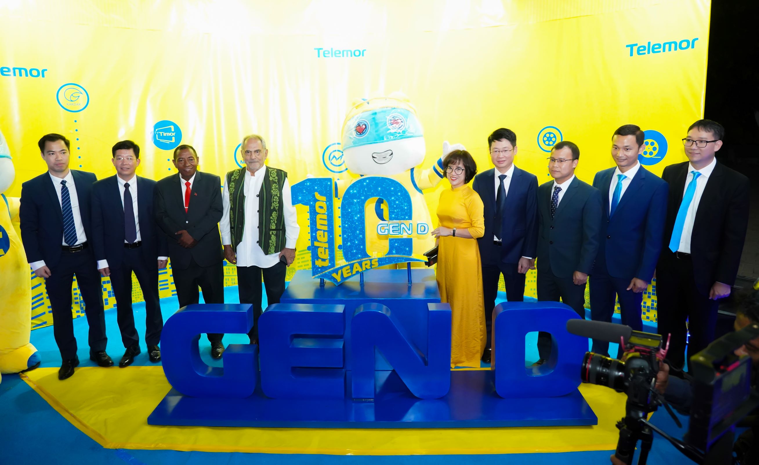Trong 6 tháng đầu năm 2022, Đông Timor - thị trường nhỏ nhất của Viettel Global tăng trưởng 15,9% - hơn gấp đôi kế hoạch. Tại lễ kỷ niệm 10 năm, Telemor được vinh dự đón tiếp Tổng thống Cộng hòa Dân chủ Đông Timor - ông José Ramos-Horta (người thứ 4 từ trái qua).