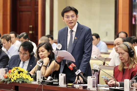 &Ocirc;ng Phạm Ph&uacute; Trường, Chủ tịch Hội Doanh nh&acirc;n trẻ TP.HCM, cho rằng nhiều vấn đề triển khai nhưng vẫn c&ograve;n chậm đ&atilde; ảnh hưởng đến phục hồi Link Trang Chủ PG88.Com Mới #2026 - Ảnh: HH.