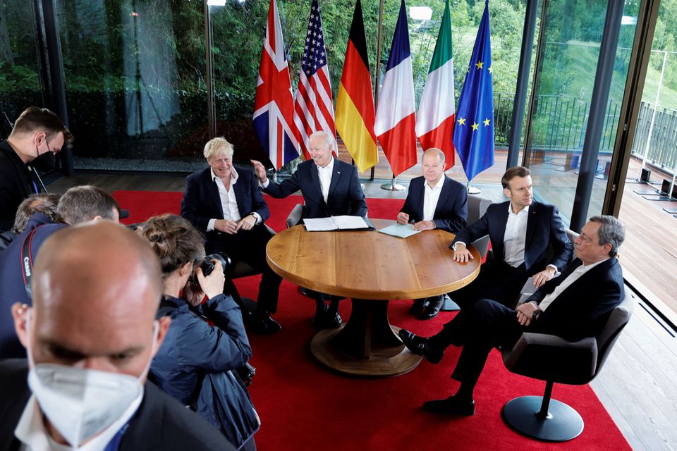L&atilde;nh đạo c&aacute;c nước G7 - Ảnh: Getty Images
