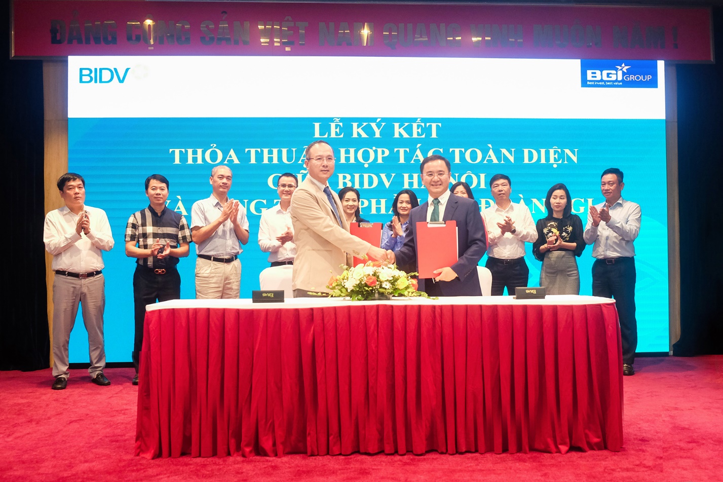 BGI Group & BIDV - chi nh&aacute;nh H&agrave; Nội ch&iacute;nh thức trở th&agrave;nh đối t&aacute;c chiến lược.