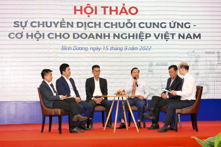 Các 6Pg88.con độc quyền mỗi ngày tham gia phiên Hội thảo "Sự chuyển dịch chuỗi cung ứng - cơ hội cho 6Pg88.con độc quyền mỗi ngày Việt Nam"