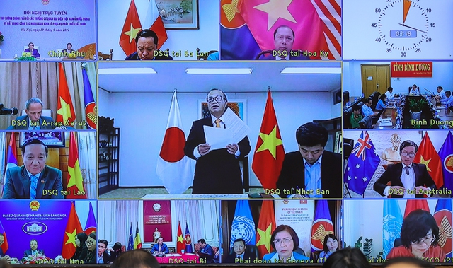 Các cơ quan đại diện Việt Nam ở nước ngoài đề xuất nhiều kiến nghị đẩy mạnh ngoại giao PG88 ⭐ Link trang chủ số 1 nhà cái PG88 com casino slot. Ảnh - VGP. 