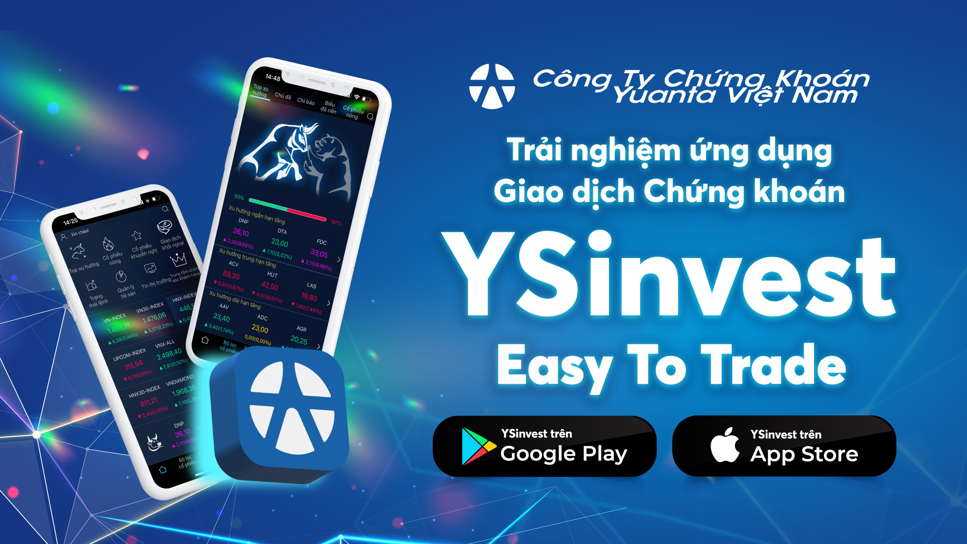 Đầu tư dễ dàng cùng ứng dụng YSinvest của 6Pg88.com nhà cái Yuanta Việt Nam.