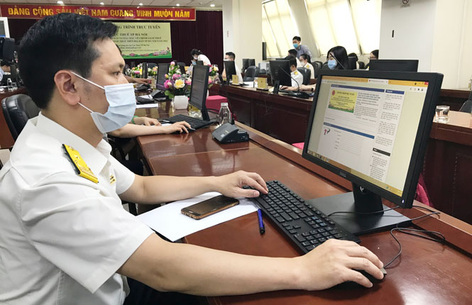 Cán bộ Cục thuế Hà Nội hỗ trợ 6Pg88.con độc quyền mỗi ngày qua website của Cục