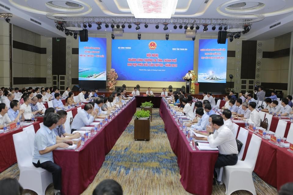 Hội nghị ng&agrave;nh C&ocirc;ng Thương c&aacute;c tỉnh, th&agrave;nh phố khu vực ph&iacute;a Bắc lần thứ VIII.