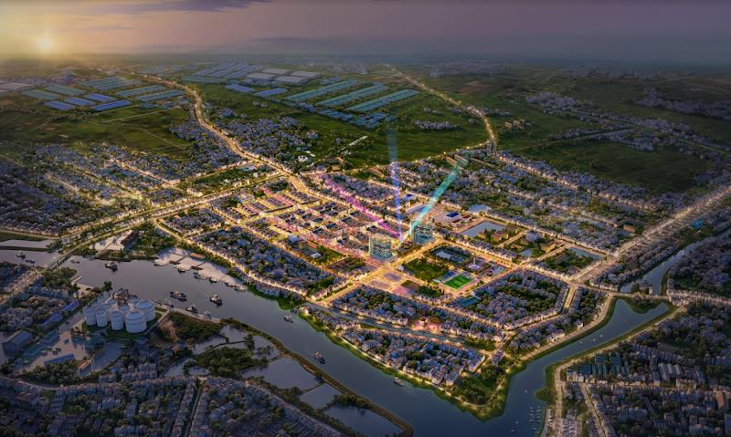 Tổng quan khu đ&ocirc; thị Era Central City.