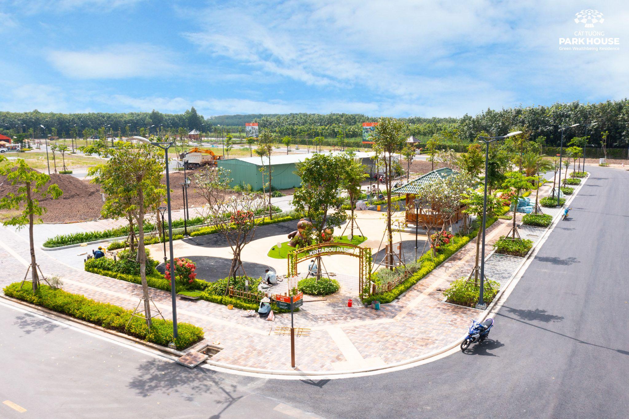 Dự &aacute;n C&aacute;t Tường Park House đ&atilde; ho&agrave;n thiện 100% cơ sở hạ tầng.