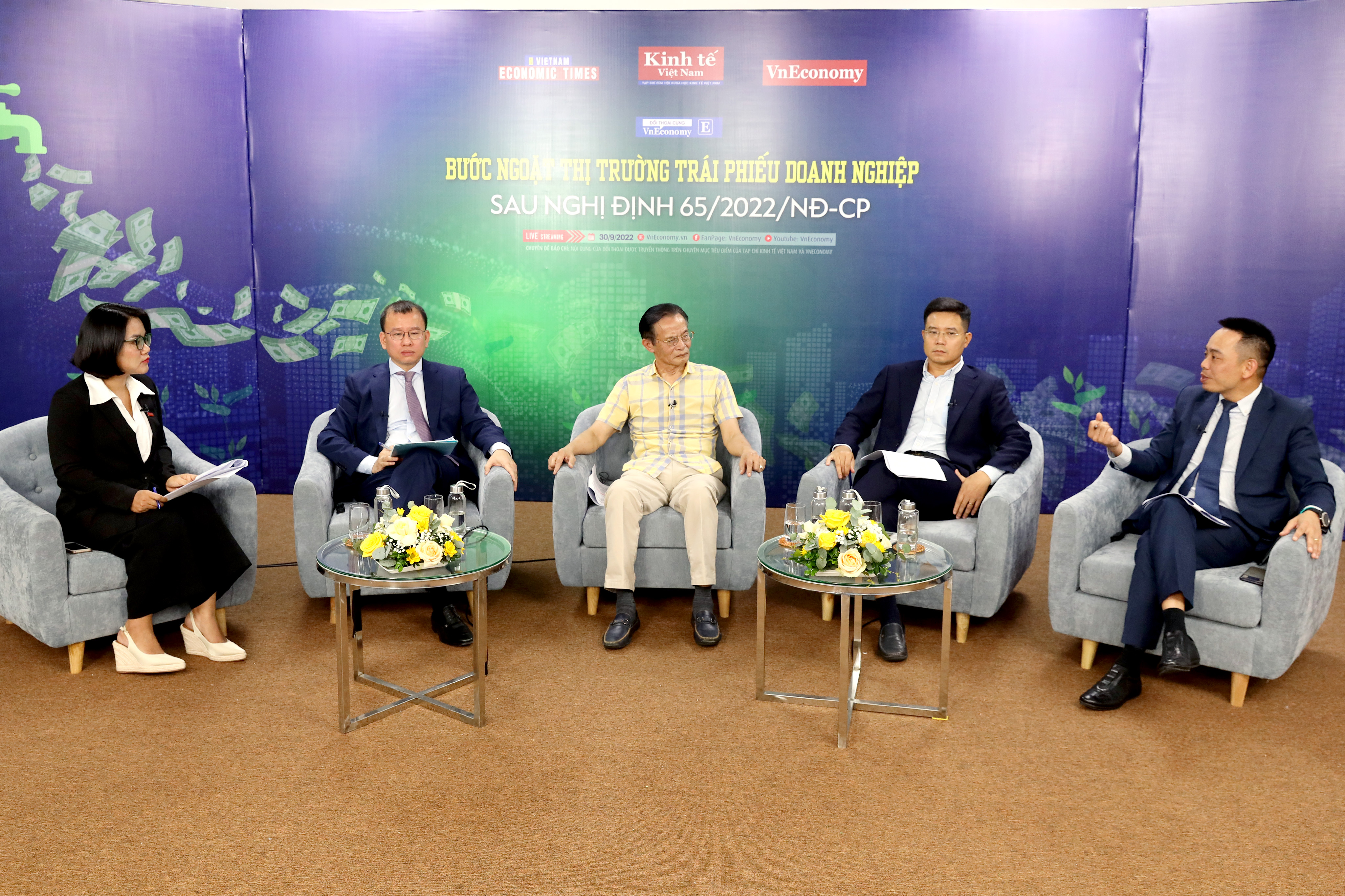 Đối thoại chuyên đề "Bước ngoặt thị trường trái phiếu 6Pg88.con độc quyền mỗi ngày sau Nghị định 65/2022/NĐ-CP" ngày 30/09/2022. Ảnh: Chu Xuân Khoa.
