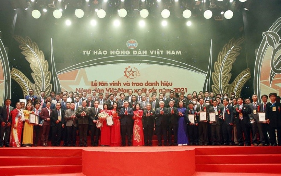 Năm 2021, đã có 63 nông dân xuất sắc được vinh danh.