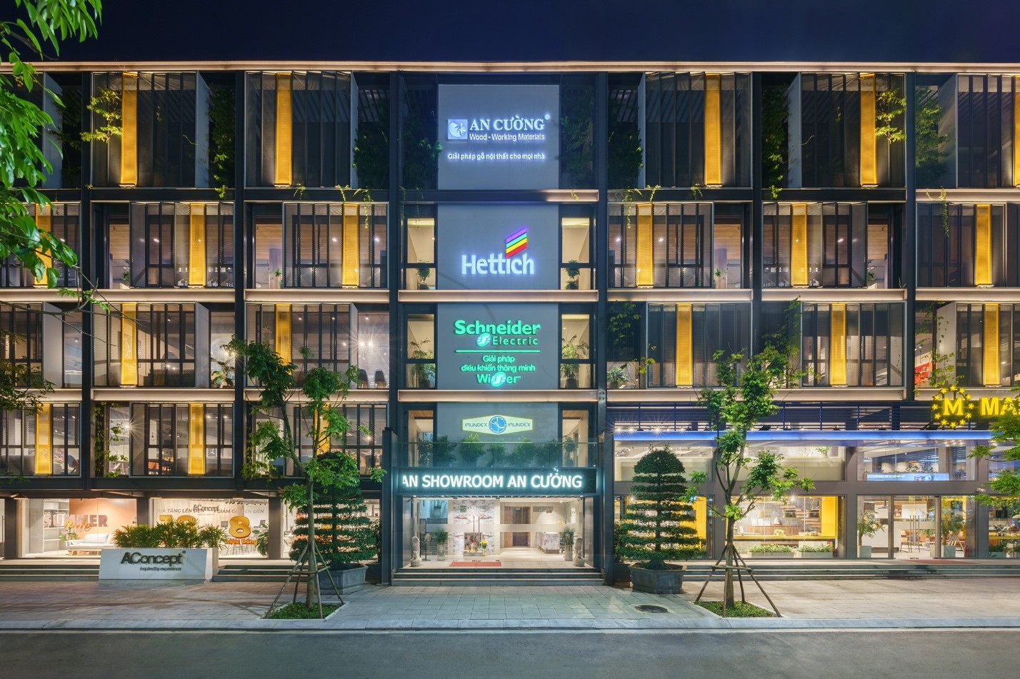 Showroom One-Stop Shopping Center của An Cường tại H&agrave; Nội.