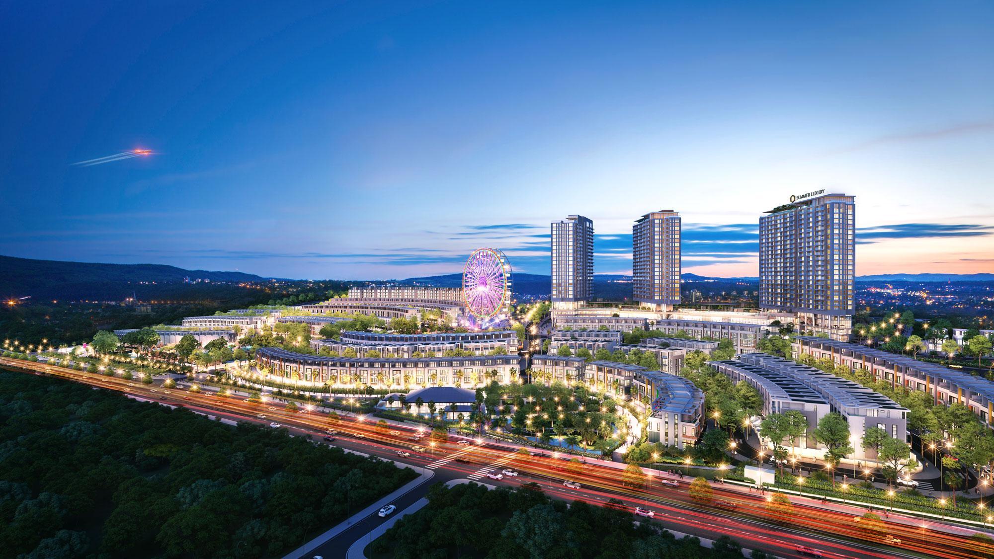 Mũi N&eacute; Summerland l&agrave; một trong những dự &aacute;n ti&ecirc;n phong ph&aacute;t triển theo m&ocirc; h&igrave;nh đ&ocirc; thị kết hợp du lịch tại phố biển Phan Thiết.