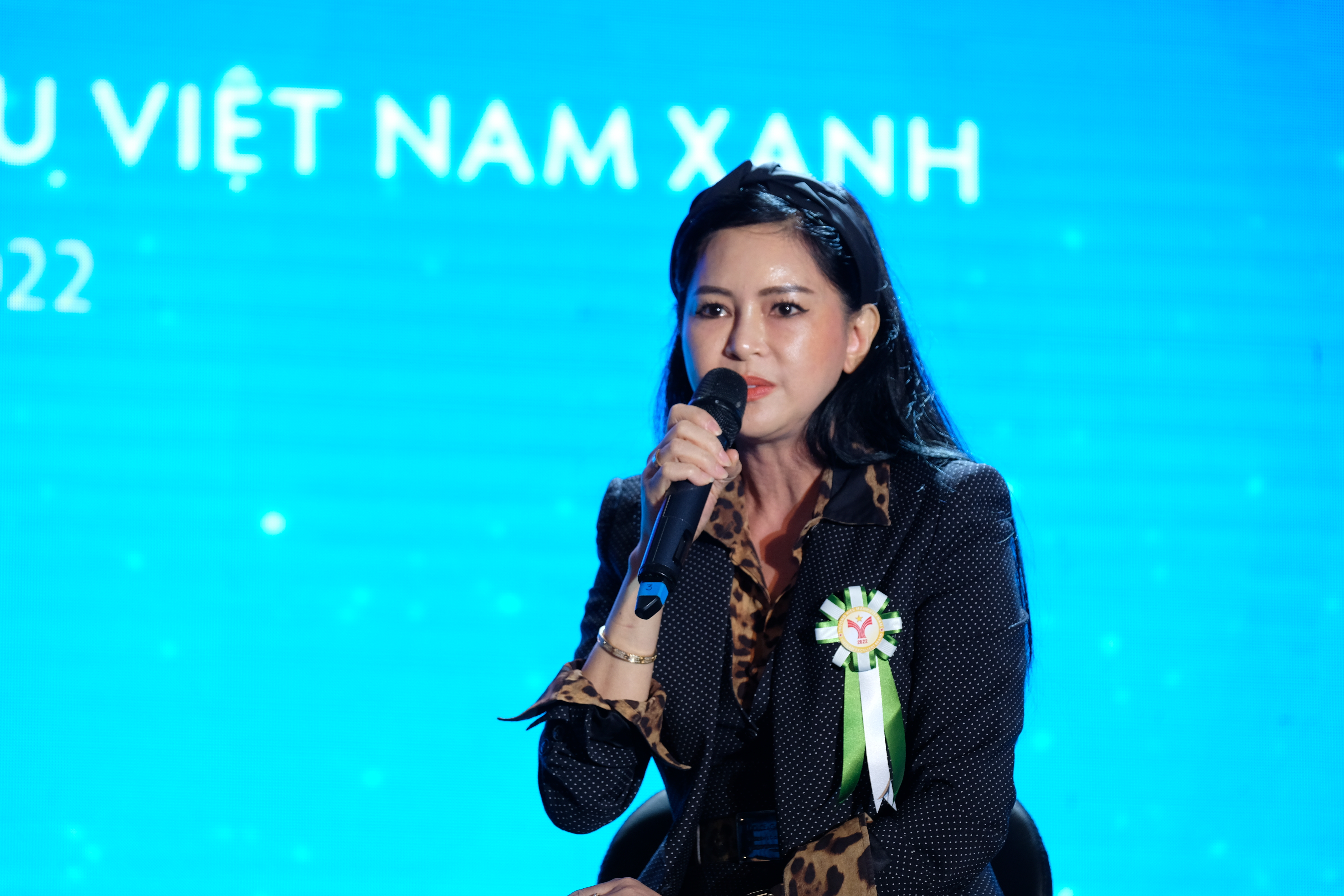 Bà Lê Hồng Thủy Tiên, Tổng Giám đốc Tập đoàn Liên Thái Bình Dương (IPPG)  Ảnh - Chu Xuân Khoa. 