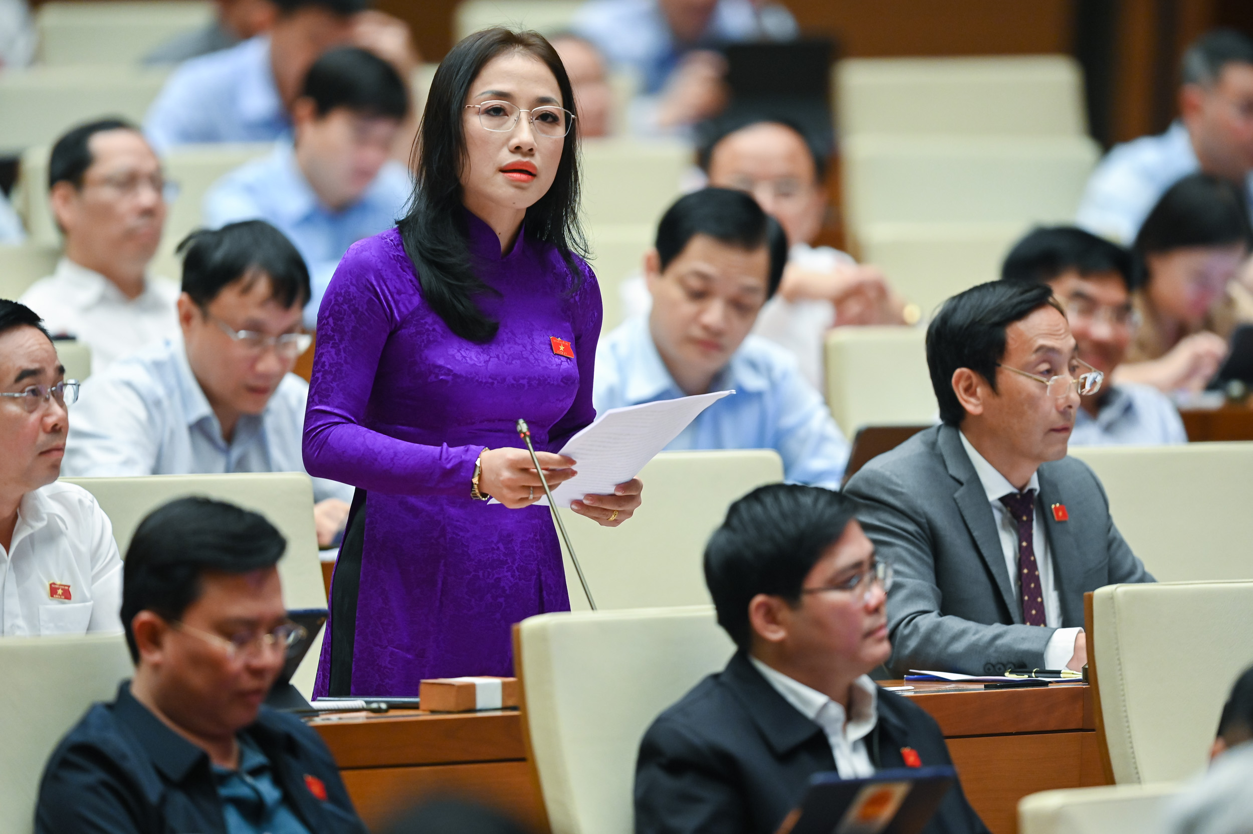 Đại biểu Trần Kh&aacute;nh Thu, Đo&agrave;n Đại biểu Link Trang Chủ PG88.Com Mới #2026 tỉnh Th&aacute;i B&igrave;nh. Ảnh - Quochoi.vn.&nbsp;
