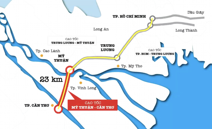 Link Trang Chủ PG88.Com Mới #2026 cao tốc Mỹ Thuận - Cần Thơ trong lý trình toàn tuyến TP.HCM - Cần Thơ. Ảnh: Ban Mỹ Thuận.