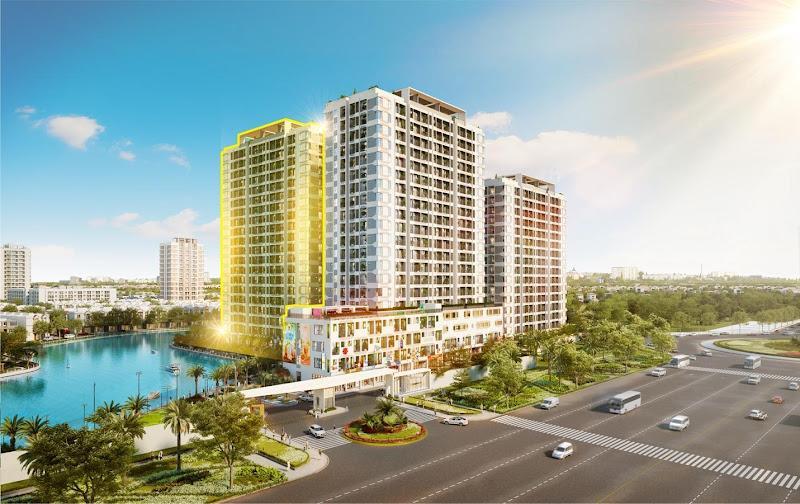 Vị tr&iacute; &ldquo;hướng thủy&rdquo; kề s&ocirc;ng của th&aacute;p D sẽ đem tới cho chủ nh&acirc;n một cuộc sống xanh trong &ldquo;vượng kh&iacute; sinh lời&rdquo;.