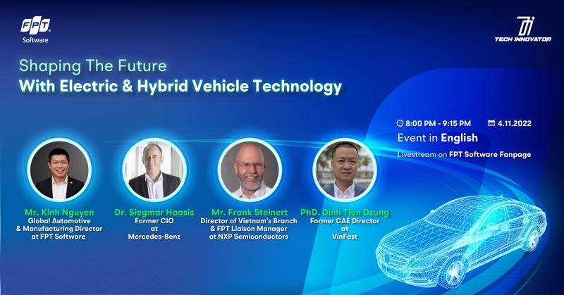 Định hình tương lai công nghệ xe điện và xe hybrid