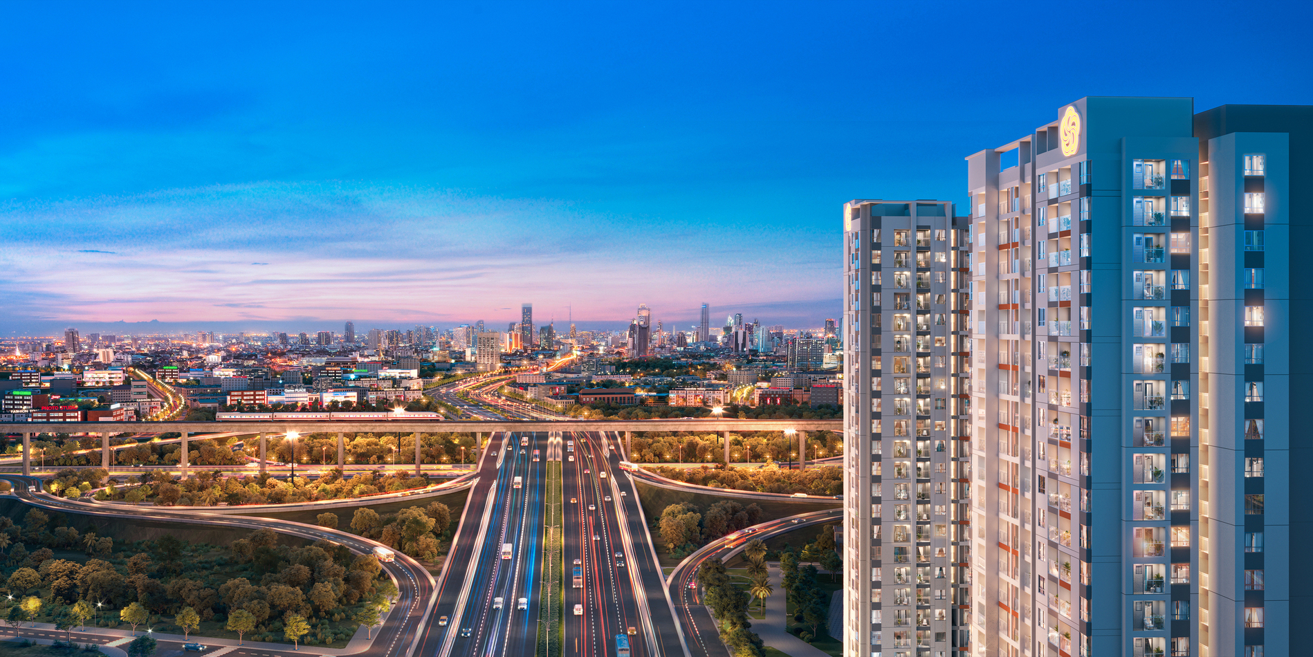 Moonlight Avenue tọa lạc tại vị tr&iacute; đắc địa giữa trung t&acirc;m th&agrave;nh phố Thủ Đức.