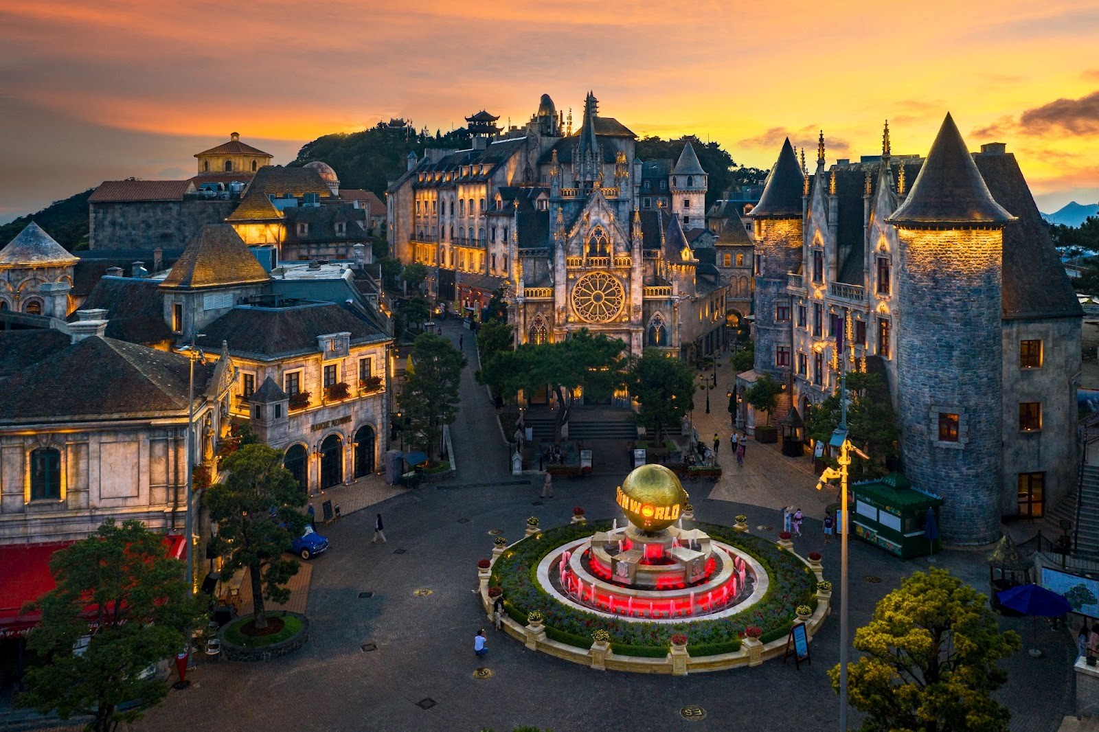 Khu du lịch Bà Nà về đêm