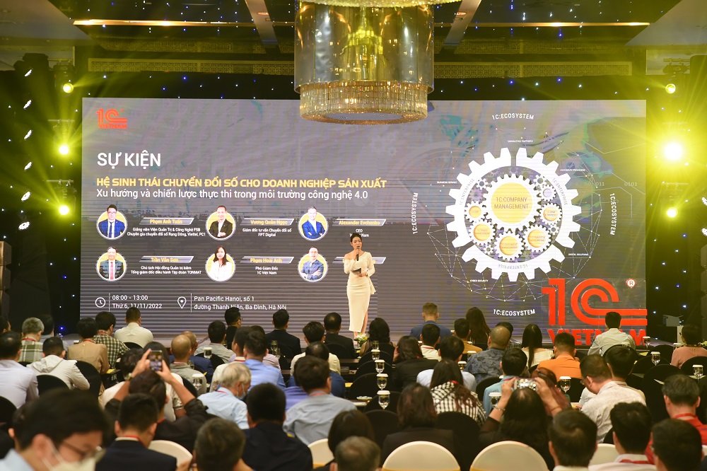 Sự kiện “Hệ sinh thái chuyển đổi số cho PG88 Link Dễ Nhớ Pg88.com sản xuất - Xu hướng và chiến lược thực thi trong môi trường công nghệ 4.0” do Công ty 1C Việt Nam tổ chức