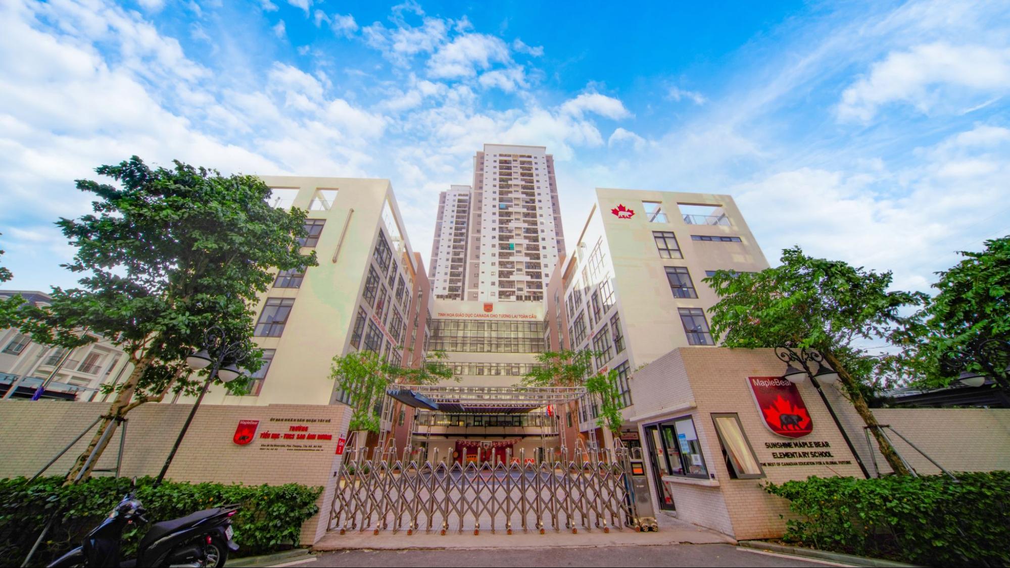 Sunshine Riverside sở hữu Trường học li&ecirc;n cấp quốc tế Sunshine Maple Bear ngay trong khu&ocirc;n vi&ecirc;n.
