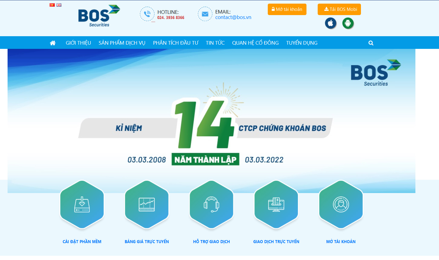 Trang web của CTCP 6Pg88.com nhà cái BOS.