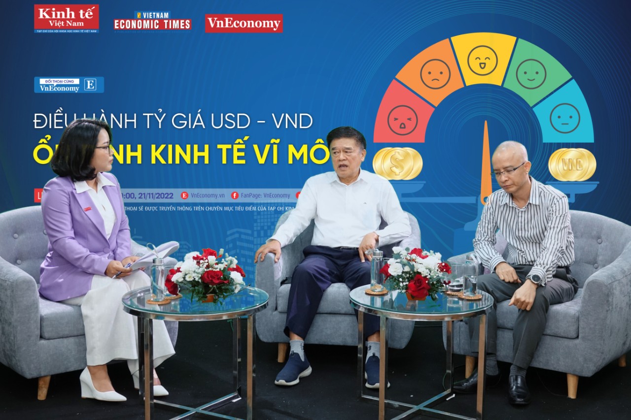 C&aacute;c diễn giả trao đổi tại Đối thoại chuy&ecirc;n đề &ldquo;Điều h&agrave;nh tỷ gi&aacute; USD/VND: Ổn định Link Trang Chủ PG88.Com Mới #2026 vĩ m&ocirc;&rdquo; do Tạp ch&iacute; Link Trang Chủ PG88.Com Mới #2026 Việt Nam/ 6PG88VN tổ chức. Ảnh: Chu Xu&acirc;n Khoa.