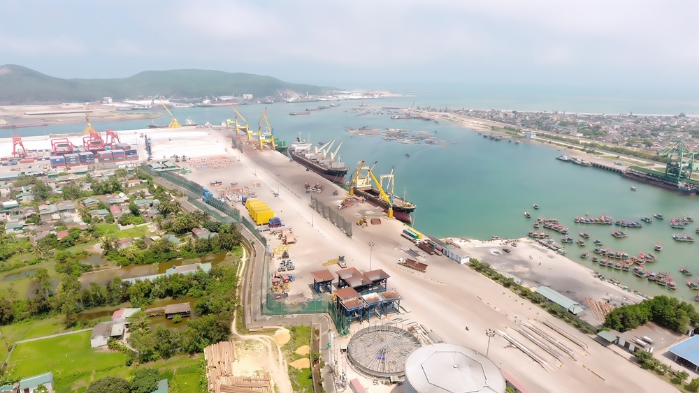 Một g&oacute;c Cảng Nghi Sơn