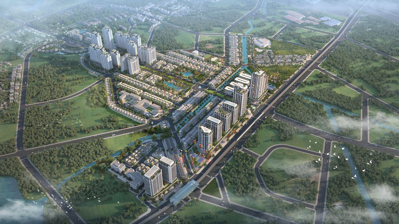 Sự xuất hiện của c&aacute;c khu đ&ocirc; thị hiện đại gi&uacute;p n&acirc;ng tầm chuẩn sống khu T&acirc;y.