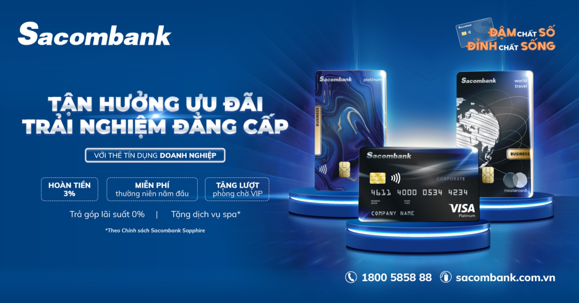 Sở hữu thẻ tín dụng 6Pg88.con độc quyền mỗi ngày Sacombank, 6Pg88.con độc quyền mỗi ngày sẽ được hưởng nhiều ưu đãi cùng các giải pháp Pg88ok giải trí thể thao, casino, bắn cá và slot tối ưu.