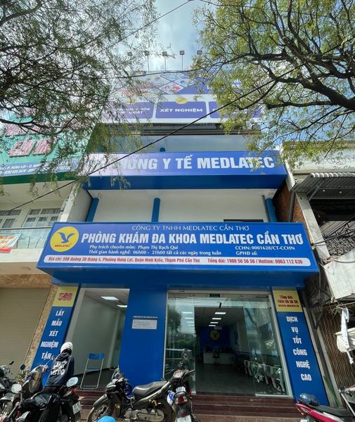 Ph&ograve;ng kh&aacute;m Đa khoa MEDLATEC Cần Thơ.