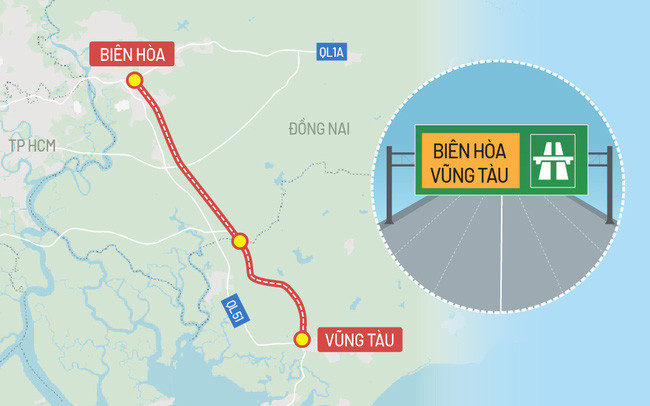 Cao tốc Bi&ecirc;n H&ograve;a - Vũng T&agrave;u giai đoạn 1 d&agrave;i khoảng 53,7km, chia th&agrave;nh 3 dự &aacute;n th&agrave;nh phần theo h&igrave;nh thức Pg88vn Trang Chủ Chính Thức c&ocirc;ng.