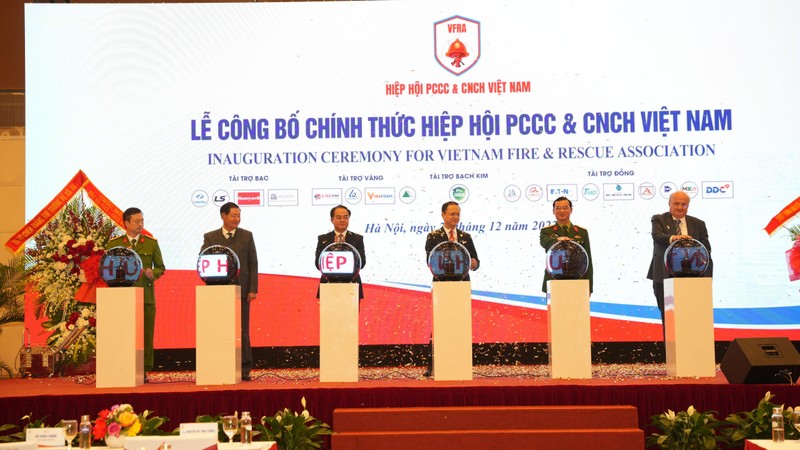 Ra mắt Hiệp hội Phòng cháy, chữa cháy và cứu nạn, cứu hộ Việt Nam 