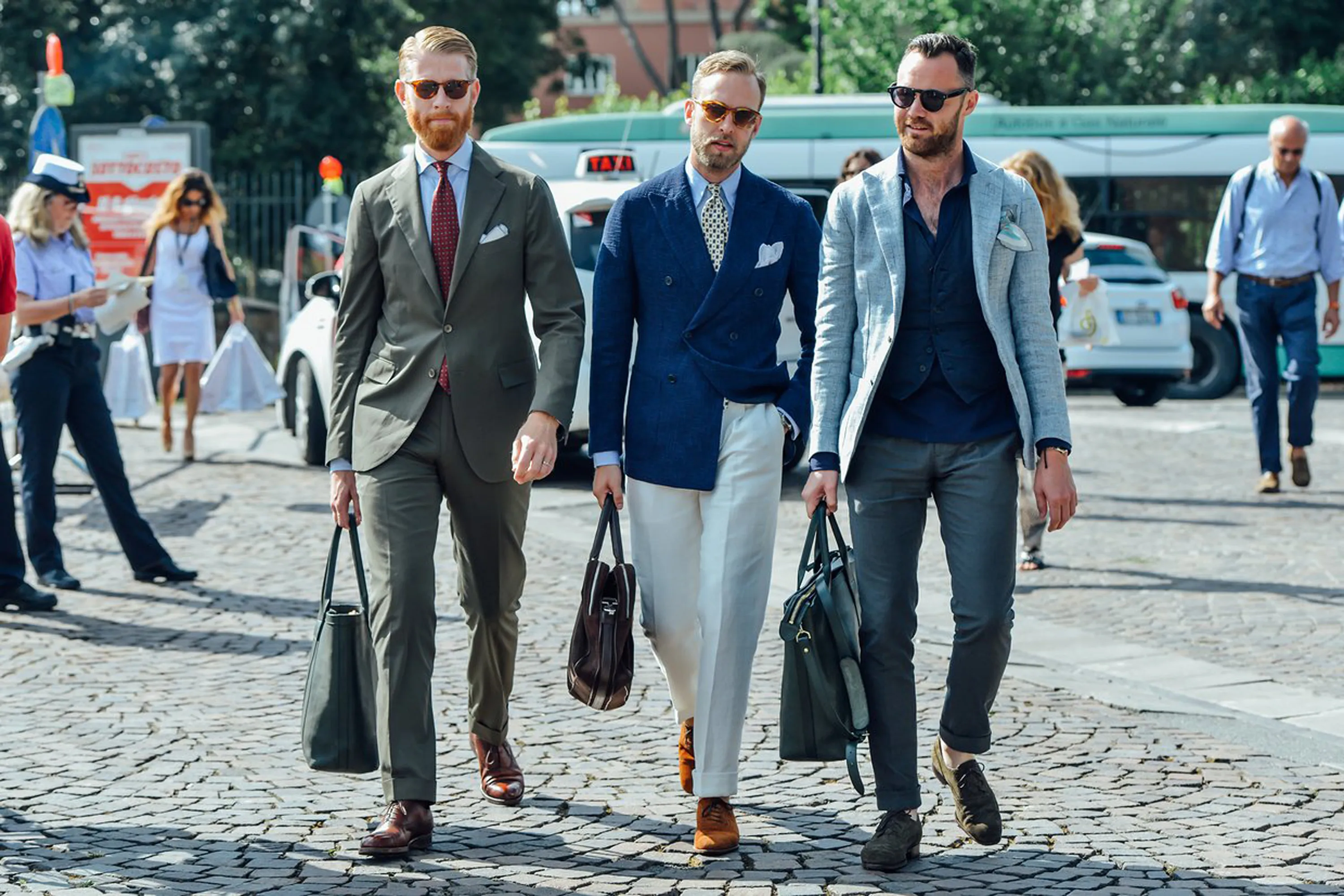Pitti Uomo là sự kiện thời trang dành cho nam giới diễn ra thường niên tại Ý. Ảnh: Vogue
