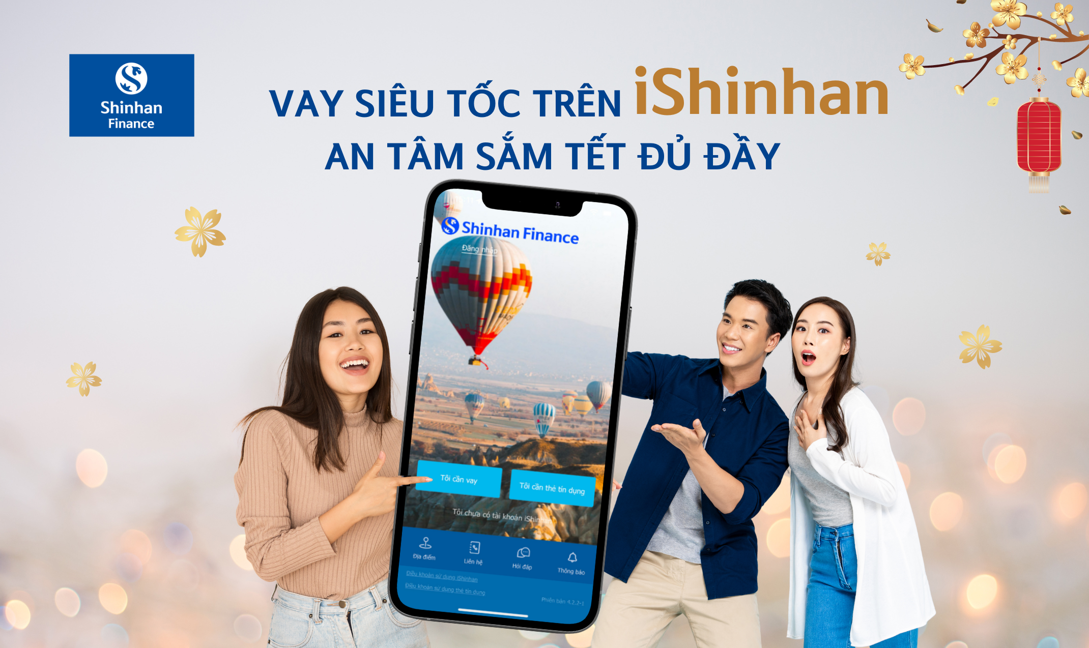 Đăng ký Vay siêu tốc trên Ứng dụng Quản lý Pg88ok giải trí thể thao, casino, bắn cá và slot iShinhan, khách hàng an tâm sắmTết đủ đầy.